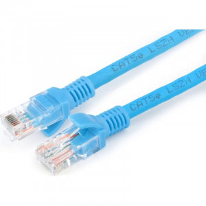 Cablexpert Патч-корд LSZH медный UTP кат.5e, 10м, литой, многожильный (синий) [PP30-10M/B]