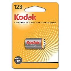 Kodak CR123(A) [ K123LA] (6/12/9000)