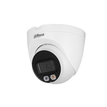 DAHUA DH-IPC-HDW2249TP-S-LED-0280B Уличная турельная IP-видеокамера Full-color с ИИ 2Мп, 1/2.8” CMOS, объектив 2.8мм, видеоаналитика, LED-подсветка до 30м, IP67, корпус: металл, пластик