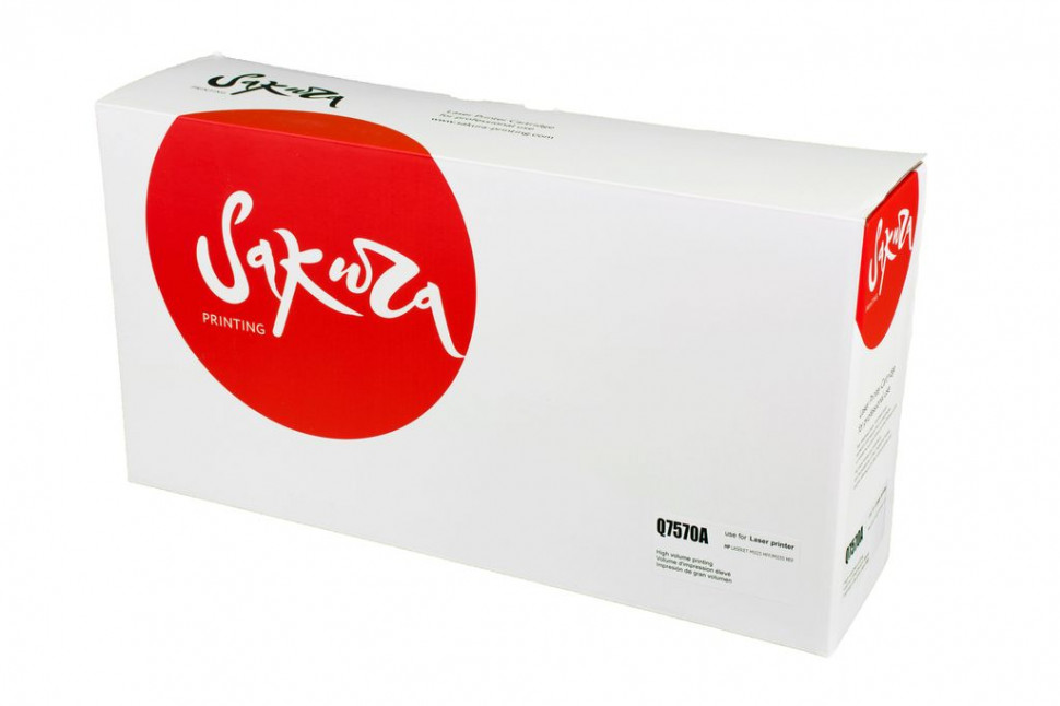 Q7570A (HP 70A) Картридж Sakura для HP LJ M5025,M5035, черный, 15 000 к.