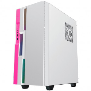 GameMax Корпус Brufen C3 WP без БП, MidiT, ATX, Бело-роз, Зак. стекл., USB 3.0, 1*120; 1*140мм вент. GameMax Корпус Brufen C3 WP без БП, MidiT, ATX, Бело-роз, Зак. стекл., USB 3.0, 1*120; 1*140мм вент.