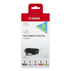 Canon PGI-9 MBK/PC/PM/R/G  1033B013 Картридж для Pixma 9500(Mark II), Multi Pack