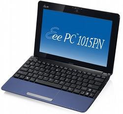 ASUS EEE PC 1015PN (1D) Blue N570/2G/320G/10,1"/WiFi/BT/5200mAh/Win7