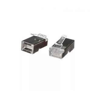 Vcom VNA2230-1/20  Коннекторы RJ45 8P8C для FTP кабеля 5 кат. экранированные, VCOM <VNA2230-1/20>(20шт)
