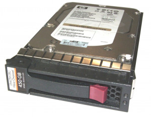 454415-001 Жесткий диск HP 450 ГБ dual-port Fiber Channel (FC) disk drive - 15,000 RPM