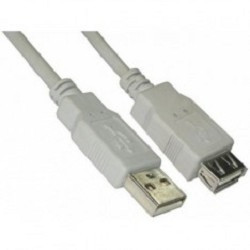 5bites Кабель удлинитель 5bites UC5011-030C USB2.0, AM/AF, 3м.