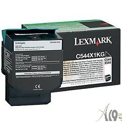 Lexmark C544X1KG Тонер-картридж, Black  {C544, (6000c)}