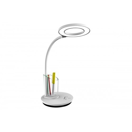 Camelion KD-826  C01  бел.LED (Свет наст.,8 Вт,230В,480лм,сенс,RGB-подсв,рег.ярк/цвет.темп, пенал)