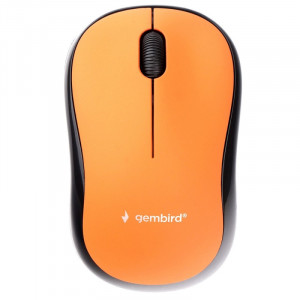 Gembird MUSW-275 {Мышь беспроводная, оранжевый, 2.4ГГц, 2кн+колесо-мышка, 1000 DPI, оптический} 