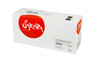 Q3963A (HP 122A) Картридж Sakura для HP Color LJ 2550/2550L/2550LN/2550N/2820/2840/3000/3000DN/3000DTN/3000N, пурпурный 4000 к.