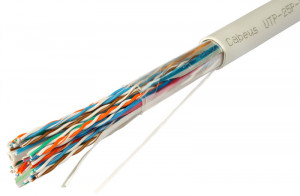 Cabeus UTP-25P-Cat.5-IN-LSZH Кабель витая пара UTP (U/UTP), категория 5, 25 пар (24 AWG), одножильный (solid), LSZH, нг(А)-HF
