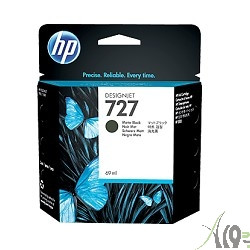 C1Q11A HP Картридж 727 черный матовый для HP Designjet T920/T1500 ePrinter series 69 мл. (C1Q11A)