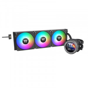 Система водяного охлаждения Thermaltake TH360 V2 Ultra EX ARGB Soc-AM5/AM4/1151/1200/1700 черный 4-pin 28.5dB Al LCD Ret (CL-W415-PL12SW-A) Система водяного охлаждения Thermaltake TH360 V2 Ultra EX ARGB Soc-AM5/AM4/1151/1200/1700 черный 4-pin 28.5dB Al LCD Ret (CL-W415-PL12SW-A)
