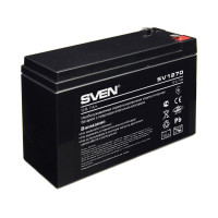 Sven SV1270 (12V 7Ah) батарея аккумуляторная {каждая батарейка в отдельном прозрачном пакете} Sven SV1270 (12V 7Ah) батарея аккумуляторная {каждая батарейка в отдельном прозрачном пакете}