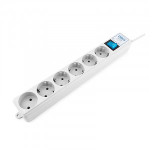 PowerCube PRO Фильтр-удлинитель (SPL(5+1)-16B-P-1,9M) 1.9 м, LC контур - подавление В/Ч помех, 16А/3,5кВт