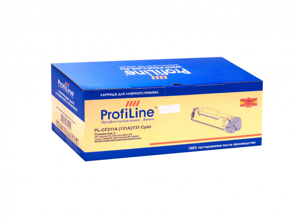 CF211A (HP 131A) Картридж для принтеров HP LaserJet Pro 200 color M251nw 1800 копий Cyan ProfiLine