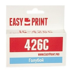 EasyPrint CLI426C Картридж EasyPrint IC-CLI426C для Canon PIXMA iP4840/MG5140/MG6140/MX884, голубой, с чипом