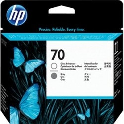 HP C9410A Печатающая головка №70,Gloss Enhancer and Gray {DesignJet Z2100, Z3100, Z3200,Z5200,B9180}