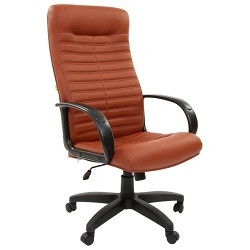 Офисное кресло Chairman 480 LT  к/з Terra 111 коричнеый (7000849)