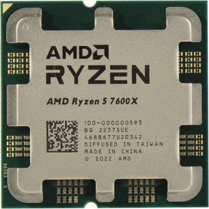 CPU AMD Ryzen 5 7600X BOX (100-100000593WOF) {4.7/5.0GHz  with Radeon Graphics AM5}