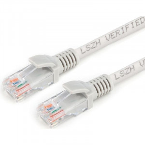 Cablexpert Патч-корд LSZH медный UTP кат.5e, 10м, литой, многожильный (серый) [PP30-10M]
