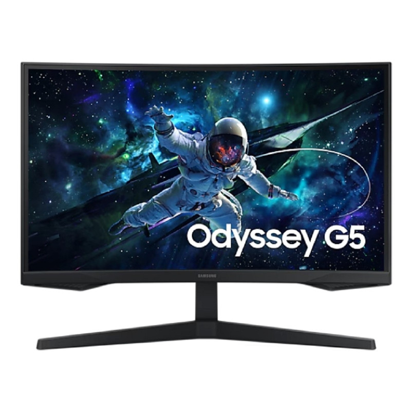 LCD Samsung 27" S27CG550EI {VA Curved 2560x1440 165Hz 1ms 16:9 300cd 2500:1 HDMI DisplayPort HDR10} [LS27CG550EIXCI]