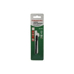 Пилка для лобзика Hammer Flex 204-203 JG CB T150Riff  твердые материалы,75мм, Тип B, 50CS+YG8 [62758]