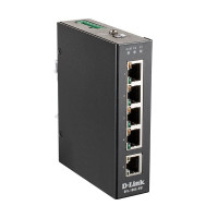 D-Link DIS-100E-5W/A1A Промышленный неуправляемый коммутатор с 5 портами 10/100Base-TX
