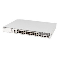 ELTEX MES3300-24 Ethernet-коммутатор 1 порт 10/100/1000BASE-T (OOB), 24 порта 10/100/1000BASE-T, 4 порта 10GBASE-R (SFP+)/1000BASE-X (SFP), L3, 2 слота для модулей питания