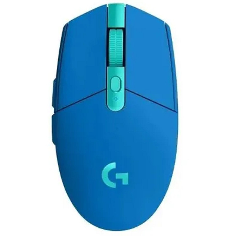 Мышь Logitech G304 Lightspeed, игровая, оптическая, беспроводная, USB, синий [910-006016]