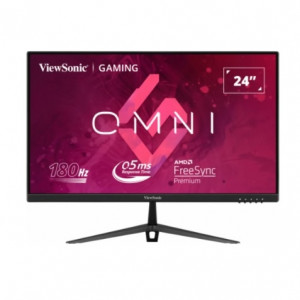 LCD ViewSonic 23.8" VX2428 {IPS 1920x1080 180Hz 0.5ms 178/178 250cd 8bit(6bit+FRC) HDR10 2xHDMI1.4 DisplayPort1.4 FreeSync(Prem) 2x2W VESA}