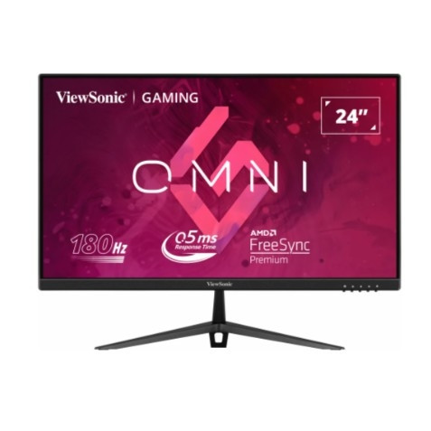 LCD ViewSonic 23.8" VX2428 {IPS 1920x1080 180Hz 0.5ms 178/178 250cd 8bit(6bit+FRC) HDR10 2xHDMI1.4 DisplayPort1.4 FreeSync(Prem) 2x2W VESA}