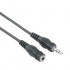 VCOM VAV7179-1.8M Кабель удлинительный 3.5 Jack (M) - 3.5 Jack (F), стерео, аудио, 1.8м 