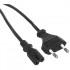 Exegate EX297812RUS Кабель питания ноутбуков, аудио/видео Special PCN-3S (Евровилка CEE7/16->C7, 2*0.5mm2, CCA, черный, 3м)