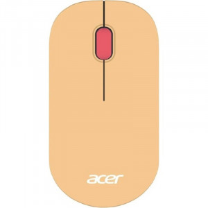 Мышь компьютерная Acer OMR205 оптич./1200dpi/беспроводн/USB/розовый/бежевый