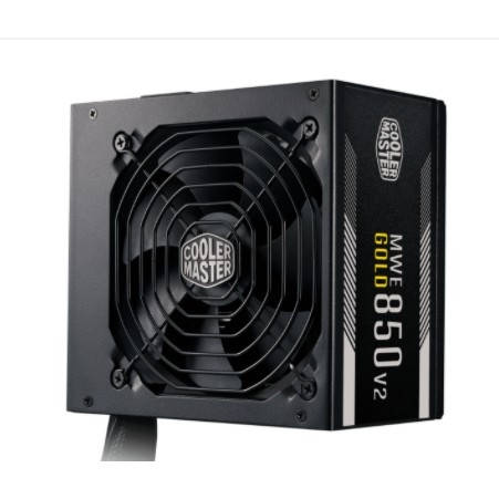 Блок питания Cooler Master MWE Gold 850 V2, 850W, ATX, 120mm, 24pin, 12xSATA, 4xPCI-E(6+2), APFC, 80+ Gold