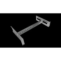 ЦМО Панель 19" с DIN-рейкой регулируемая по глубине для установки коммутаторов