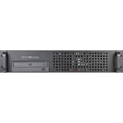 Procase EM239-B-0 черный {2U глубина 390мм, внешн 1x5.25, внутр 4xHDD, MB 9.6"x9.6", без Б/П PS2}