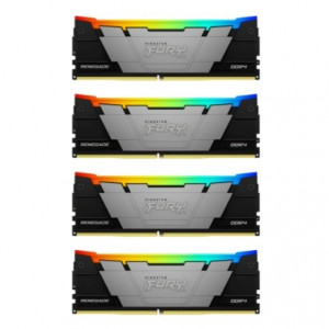 Память оперативная/ Kingston 128GB 3600MT/s DDR4 CL18 DIMM (Kit of 4) FURY Renegade RGB