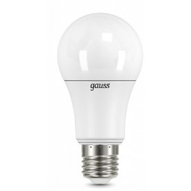 GAUSS 102502112 Светодиодная лампа LED A60 шар 12W E27 1150lm 3000K 1/10/50 