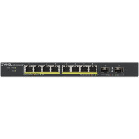 ZYXEL GS1900-10HP-EU0102F 8G 2SFP 8PoE+ 77W Коммутатор управляемый ZYXEL GS1900-10HP-EU0102F 8G 2SFP 8PoE+ 77W Коммутатор управляемый