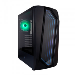 1STPLAYER INFINITE SPACE IS6 Black / ATX, TG / 1x120mm LED fan inc. / IS6-BK-1F1