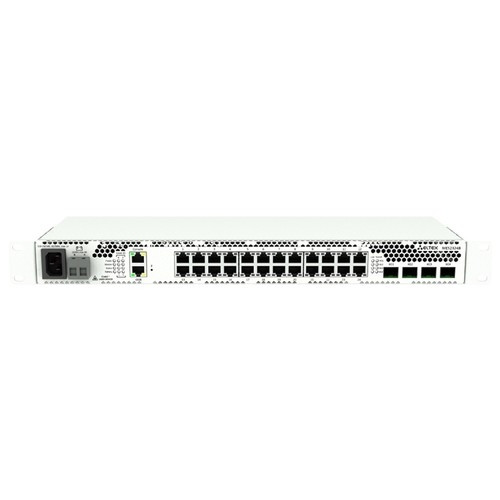 ELTEX MES2324B Ethernet-коммутатор 24 порта 10/100/1000 Base-T, 4 порта 10GBase-R (SFP+)/1000Base-X (SFP), L3, 220V AC, 12DC ELTEX MES2324B Ethernet-коммутатор 24 порта 10/100/1000 Base-T, 4 порта 10GBase-R (SFP+)/1000Base-X (SFP), L3, 220V AC, 12DC
