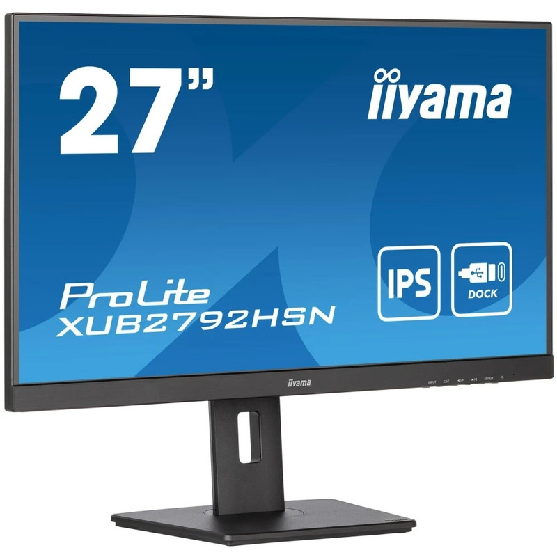 LCD IIYAMA 27" XUB2792HSN-B5 {IPS 1920x1080 75Hz 250cd HDMI DisplayPort USB M/M}