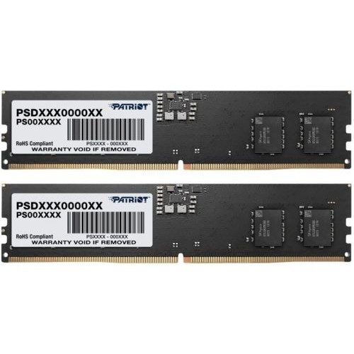 Память DDR5 2x16Gb 4800MHz Patriot PSD532G4800K Signature RTL PC5-38400 CL40 DIMM ECC 288-pin 1.1В