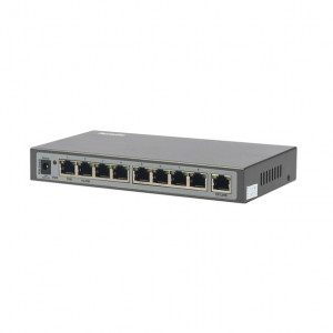 Falcon Eye FE-108E-POE Коммутатор 9 портов 10/100 Мбит/с (IEEE802.3u 100BaseTX) из них 8 c поддержкой PoE (IEEE802.3af) до 15,4Вт на порт (HI POE), Сумма