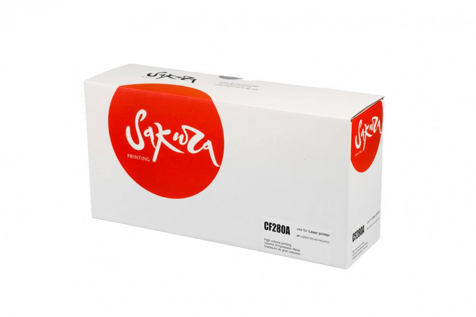 CF280A Картридж Sakura для HP LJ 400M/401DN, M425, черный, 2700 к.