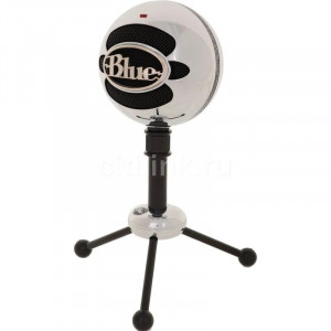 Микрофон проводной Blue Snowball хром/черный