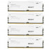 Память оперативная/ Kingston 64GB 6000MT/s DDR5 CL40 DIMM (Kit of 4) FURY Beast White RGB XMP