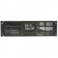 Procase Корпус 3U server case,6x5.25+4HDD,черный,без блока питания(2U,2U-redundant),глубина 480мм,MB CEB 12"x10.5",8slot [RE306-D6H4-C8-48]
